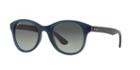 Ray-ban Rb4203 51 Blue Round Sunglasses