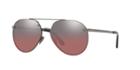 Burberry 61 Gunmetal Pilot Sunglasses - Be3099
