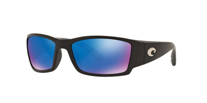 Costa Del Mar Black Rectangle Sunglasses - Corbina
