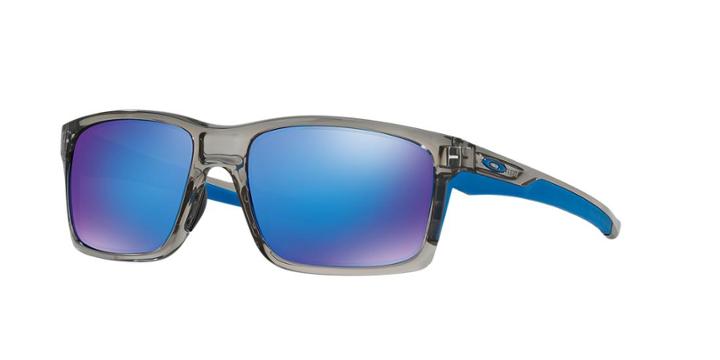 Oakley Mainlink Grey Rectangle Sunglasses - Oo9264 57