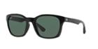 Ray-ban Rb4197 56 Black Square Sunglasses