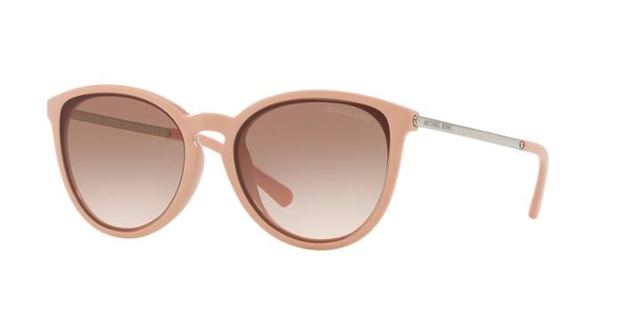 Michael Kors Mk2080u 56 Chamonix Pink Round Sunglasses