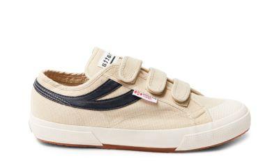 Steve Madden 2750 Cot3strap Panatta Ecru Navy