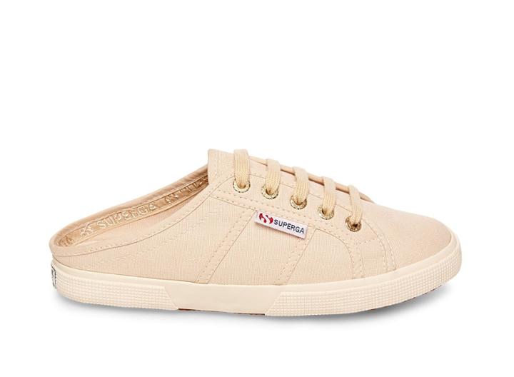 Superga 2288 Mule Tan Fabric