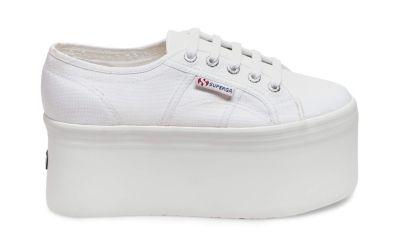Steve Madden 2802 Canvas White