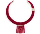 Swarovski Swarovski Atelier Swarovski By Viktor And Rolf, Velvet Rock Chandelier Choker  Gold-plated