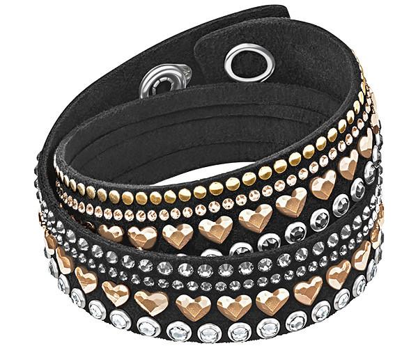 Swarovski Swarovski Slake Heart Bracelet Light Multi Rose Gold-plated