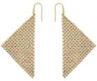 Swarovski Swarovski Fit Pierced Earrings Brown Gold-plated