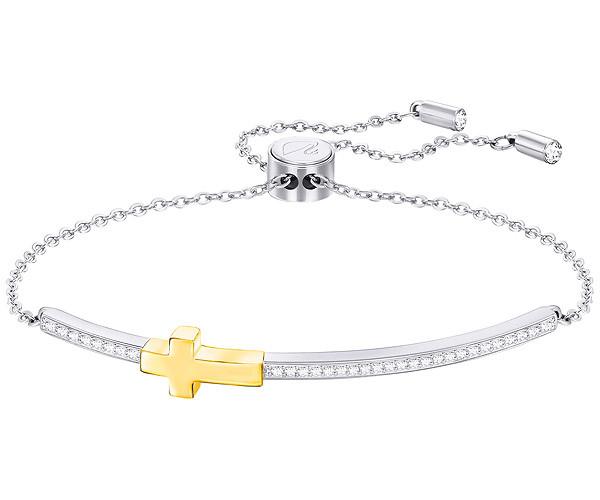 Swarovski Swarovski Harvey Bangle, White, Mixed Plating White