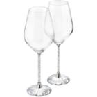 Swarovski Crystalline White Wine Glasses (set 2)