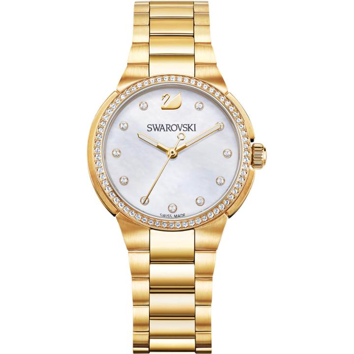 Swarovski City Mini Watch, Mother-of-pearl