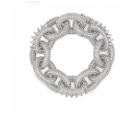 Swarovski Swarovski Atelier Swarovski Core Collection, Kalix Large Bracelet White Rhodium-plated