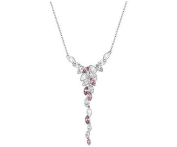 Swarovski Swarovski Exigence Necklace Light Multi Rhodium-plated