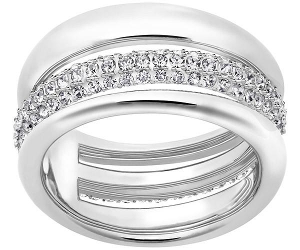 Swarovski Swarovski Exact Ring White Rhodium-plated