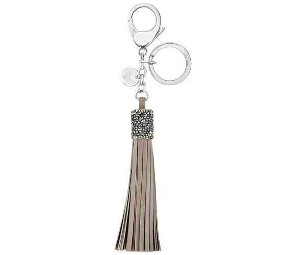 Swarovski Swarovski Versatile Bag Charm, Gray  Stainless Steel