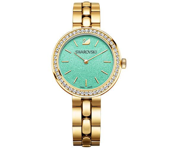 Swarovski Swarovski Daytime Turquoise Bracelet Watch White Gold-plated