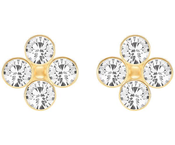 Swarovski Swarovski Fortune Pierced Earrings White Gold-plated