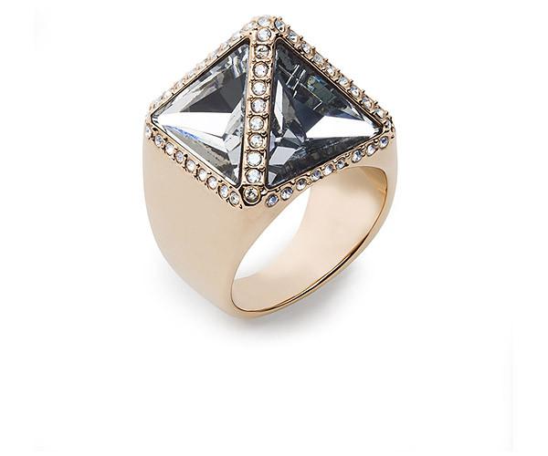 Swarovski Swarovski Atelier Swarovski Core Collection, Kaveri Inset Ring White Rose Gold-plated