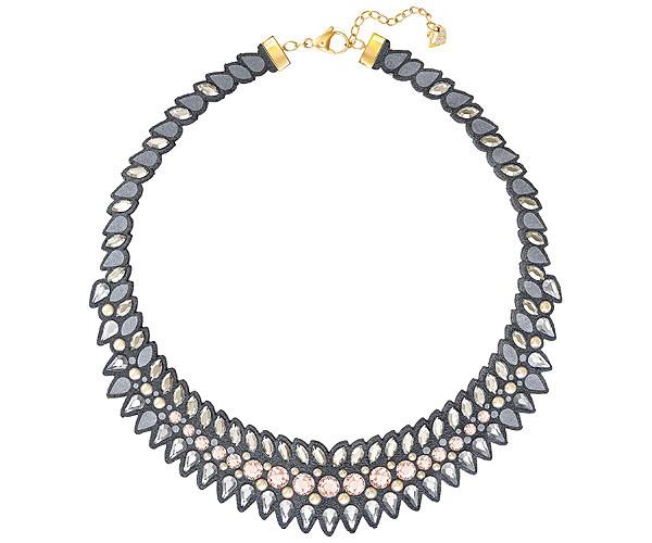 Swarovski Swarovski Slake Pulse Necklace Light Multi Gold-plated