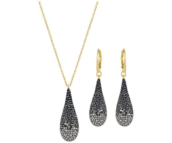 Swarovski Swarovski Abstract Set  Gold-plated