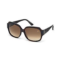 Swarovski Dã©sirã©e Dark Havana Sunglasses