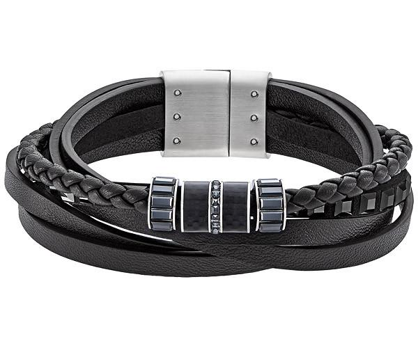 Swarovski Swarovski Alto Black Carbon Bracelet Teal