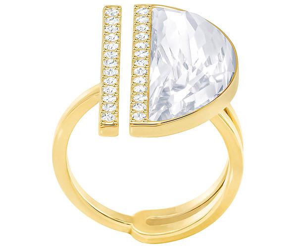 Swarovski Swarovski Glow Ring, White White Gold-plated