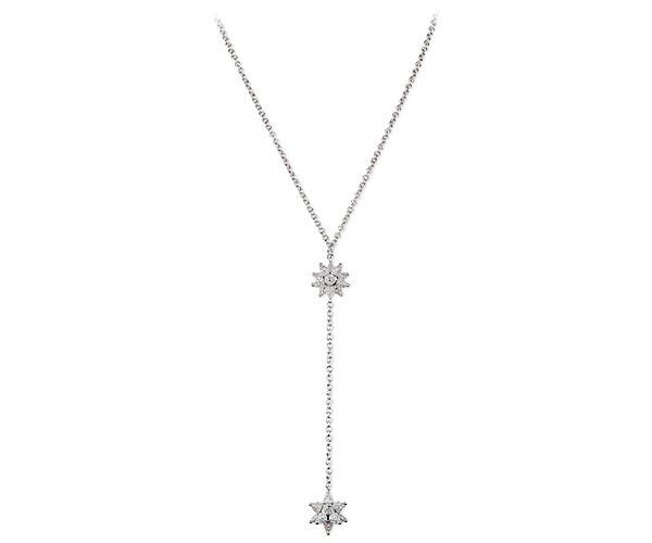 Swarovski Swarovski Atelier Swarovski Core Collection, Kalix Double Pendant White Rhodium-plated