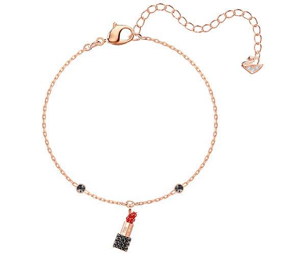 Swarovski Swarovski Mine Lipstick Bracelet, Multi-colored, Rose Gold Plating Dark Multi Rose Gold-plated