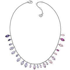 Swarovski Tody Thin Multi Purple Necklace