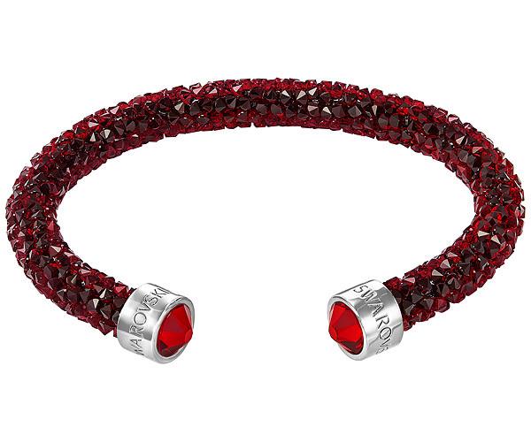 Swarovski Swarovski Crystaldust Cuff, Red Red Stainless Steel