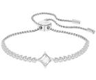 Swarovski Swarovski Subtle Star Bracelet, White, Rhodium Plating White Rhodium-plated