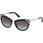 Swarovski Fortune Sunglasses, Sk0102-f 01b, Black
