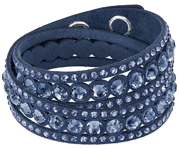 Swarovski Swarovski Slake Dot Bracelet, Blue Teal
