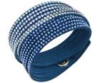 Swarovski Swarovski Slake Blue 2 In 1 Bracelet White