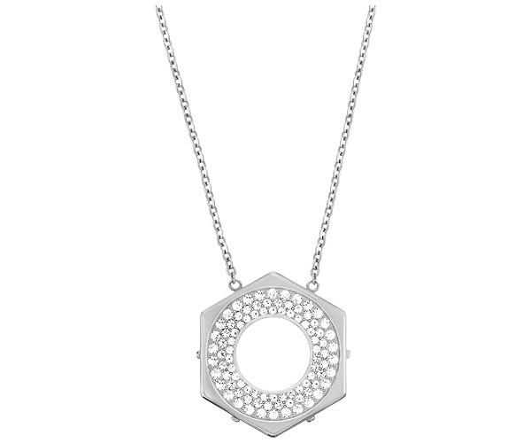 Swarovski Swarovski Bolt Pendant White Stainless Steel