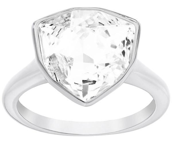 Swarovski Swarovski Brief Ring White Rhodium-plated