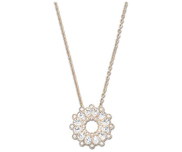 Swarovski Swarovski Asset Necklace White Rose Gold-plated