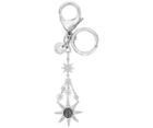 Swarovski Swarovski Fireworks Bag Charm  Rhodium-plated