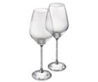 Swarovski Swarovski Crystalline White Wine Glasses (set Of 2) Clear Crystal