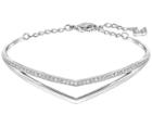 Swarovski Swarovski Alpha Bangle White Rhodium-plated