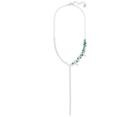 Swarovski Swarovski Garden Necklace, Medium, Green White Rhodium-plated