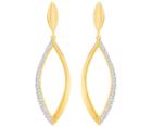 Swarovski Swarovski Grape Short Pierced Earrings, White, Gold Plating White Gold-plated