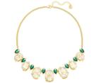 Swarovski Swarovski Haven Necklace, Multi-colored, Gold Plating Gray Gold-plated