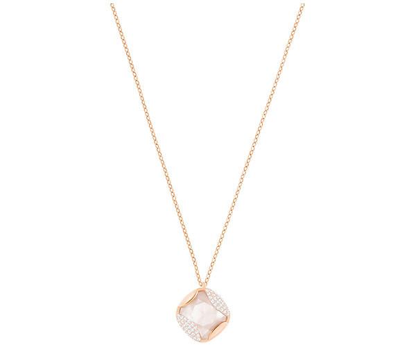 Swarovski Swarovski Heap Pendant, Pink, Rose Gold Plating Light Multi Rose Gold-plated