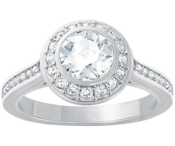 Swarovski Swarovski Angelic Ring White Rhodium-plated