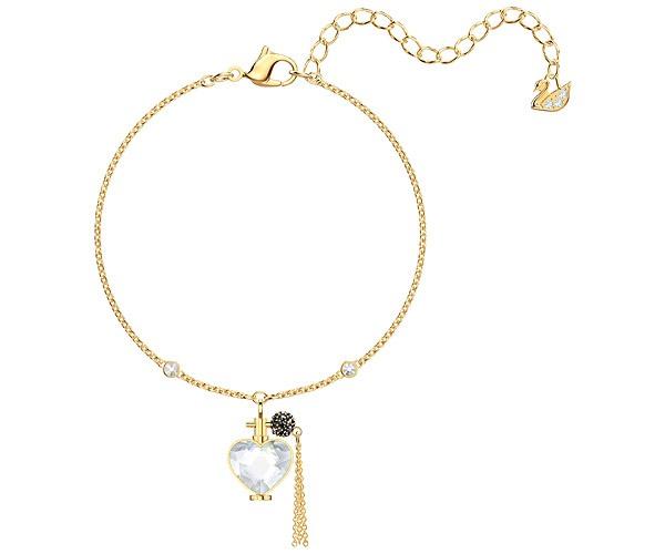 Swarovski Swarovski Mine Perfume Bracelet, White, Gold Plating White Gold-plated