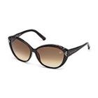 Swarovski Da-yu Dark Havana Sunglasses