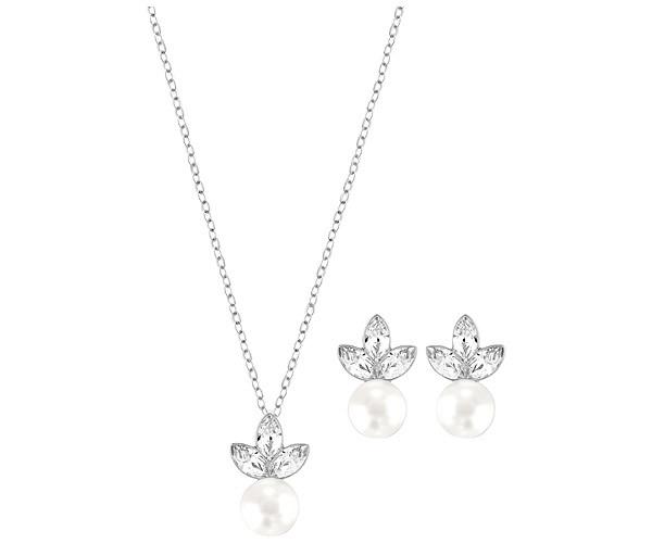 Swarovski Swarovski Classy Set White Rhodium-plated