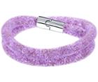 Swarovski Swarovski Stardust Mauve Double Bracelet Violet